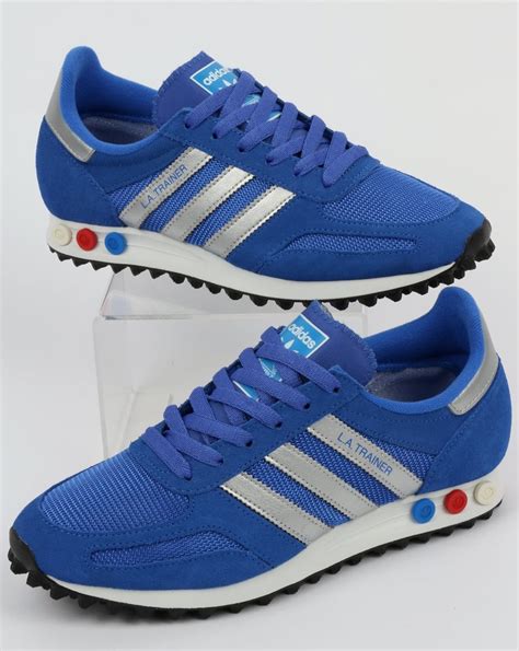 adidas originals la trainer blue